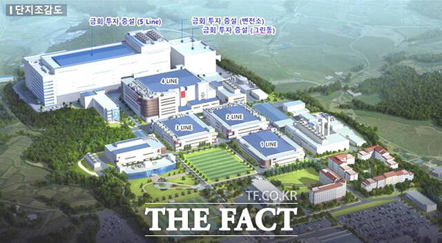 삼성전자 온양사업장 조감도 /아산시