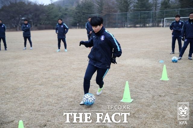2018년 파주프레이닝센터에서 열린 KFA골든에이지 지역지도자 교육 장면/KFA
