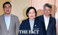  전남광주통합특별시 지원위원회 회의 참석하는 한성숙 총리와 민형배 시장 [포토]