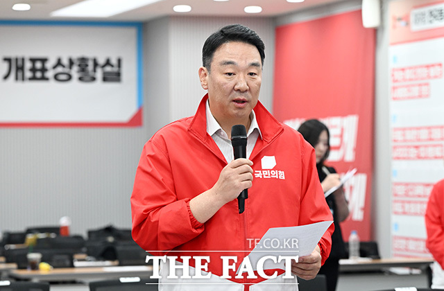 국민의힘이 전국 사고당협 36곳에 대한 조직위원장 공개모집을 실시한다. 사진은 정희용 국민의힘 조직강화특별위원회 위원장 사진. /남용희 기자