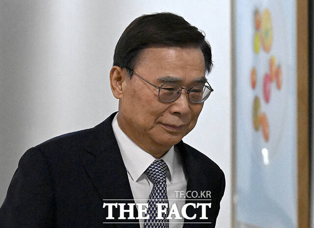 이양수 국회 정보위원회 위원장이 1일 오전 서울 여의도 국회에서 열린 정보위원회 전체회의에 참석해 안건을 상정하고 있다. /국회사진기자단
