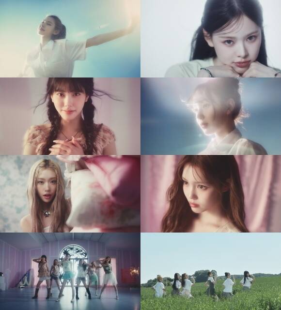 그룹 이즈나가 일본 미니앨범 'HANDLE WITH CARE'의 타이틀곡 'DUMB HOT!' 두 번째 뮤직비디오 티저를 공개했다./웨이크원