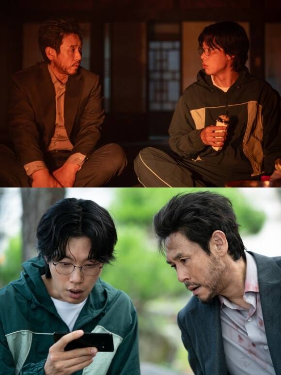 배우 류준열이 넷플릭스 오리지널 시리즈 '들쥐'에서 함께 호흡을 맞춘 설경구를 언급했다. /넷플릭스