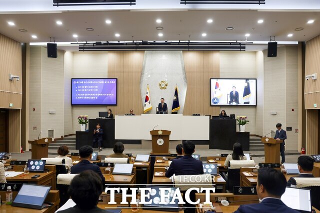 당진시의회가 1일 제130회 제1차 정례회를 개회했다. /당진시의회
