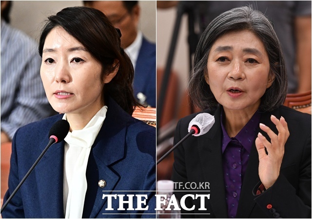 이재명 정부에서 지명된 강선우 여성가족부 장관 후보자와 윤석열 정부에서 이뤄진 김행 여성가족부 장관 후보자는 정치 셈법에 치우친 지명이라는 비판을 받았고, 결국 낙마했다. /더팩트 DB