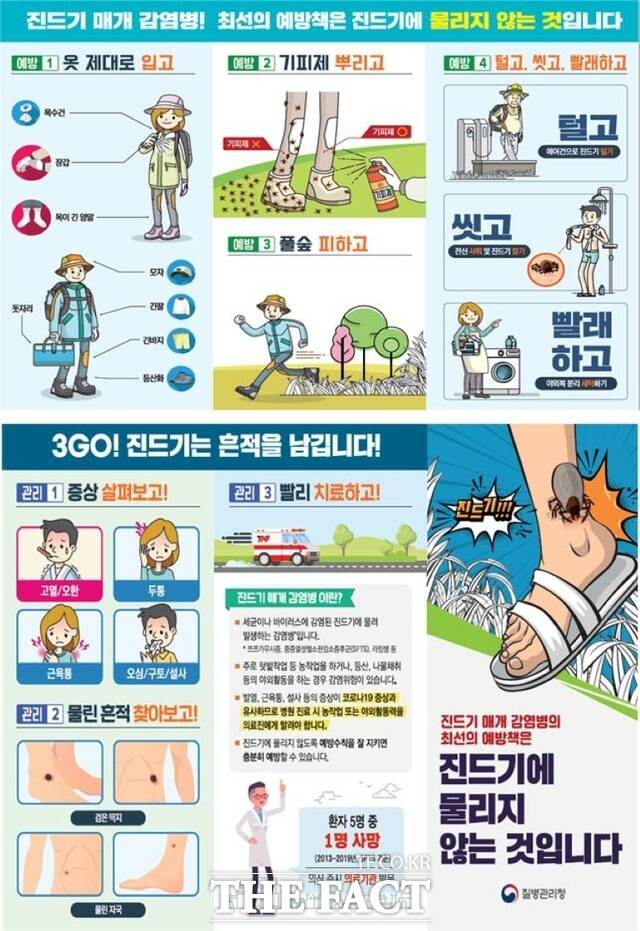 쯔쯔가무시 예방 포스터 /전남광주시