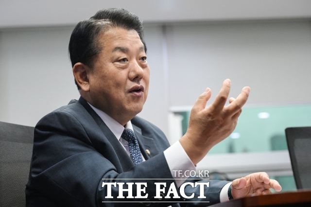 김 의원은 전시작전통제권 환수를 국민 주권의 문제로 규정하며 이재명 정부 임기 내 반드시 매듭지어야 한다고 밝혔다. /국서예원 기자