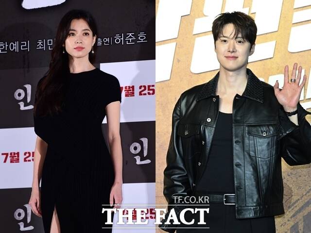 배우 한효주(왼쪽)와 공명이 MBC 새 금토드라마 '너의 그라운드'로 호흡을 맞춘다. /더팩트 DB