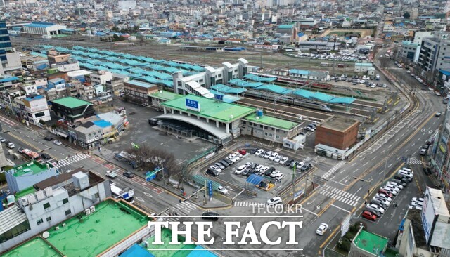 목포역 전경 /목포시