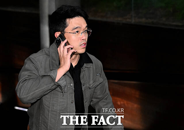 이선호 CJ 미래기획그룹장이 2일 오후 서울 용산구 리움미술관에서 열린 'CJ 나이트 인 셀러브레이션 오브 프리즈 서울' 행사에 참석하고 있다. /박상민 기자