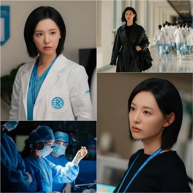 SBS 새 금토드라마 '닥터X : 하얀 마피아의 시대'에 출연하는 배우 김지원의 캐릭터 스틸이 공개됐다. /SBS
