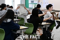  9월 모의평가 응시하는 수험생들 [포토]