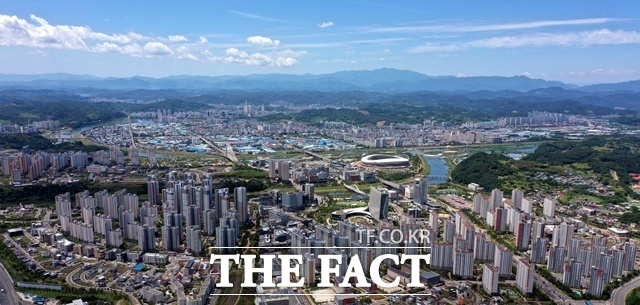 경남진주혁신도시 전경 /진주시