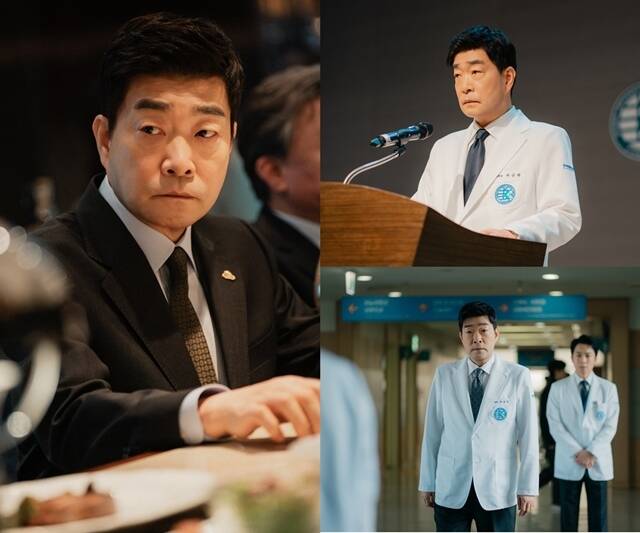 SBS 새 금토드라마 '닥터X : 하얀 마피아의 시대'에 출연하는 배우 손현주의 캐릭터 스틸이 공개됐다. /SBS