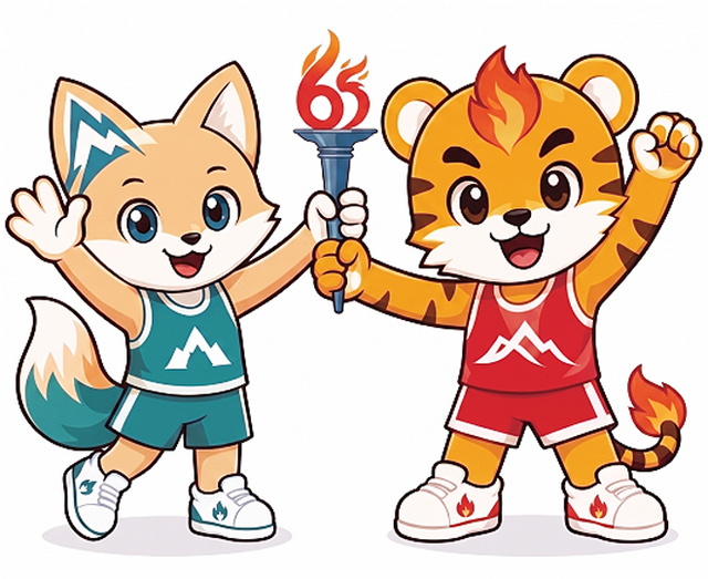 2027년 제65회 경북도민체육대회 마스코트. /봉화군