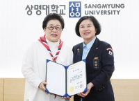  김종희 상명대 총장 'FC걸스카우트 후원회장 위촉'