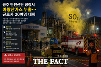  공주시 탄천산단 공장서 아황산가스 누출…근로자 20여 명 긴급 대피