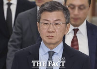  정몽규 '계열사 자료 허위제출' 의혹 재판 출석 [TF사진관]