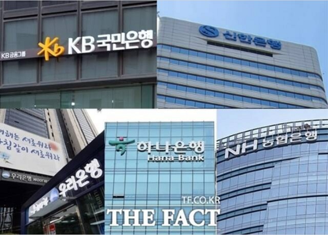 5대 은행이 올해 6월 말까지 생산적 금융 차원에서 집행하거나 약정한 중소기업 대출은 42조6578억원이다. /더팩트 DB