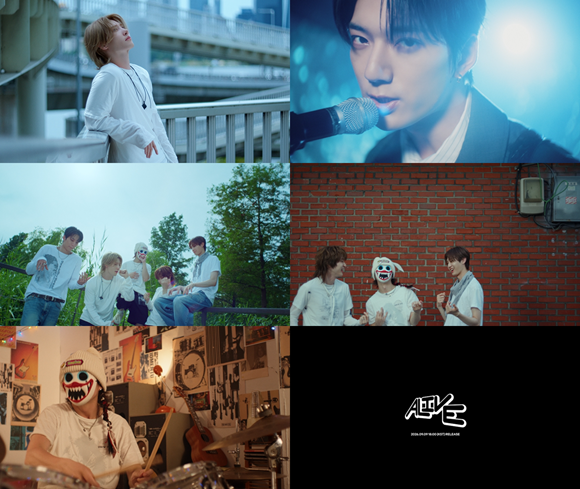 하츠웨이브가 두 번째 미니앨범 'The Second Wave : MOMENTUM'의 타이틀곡 'ALIVE(얼라이브) (Feat. 성찬 of RIIZE)'의 뮤직비디오 티저를 공개했다. /카카오엔터테인먼트