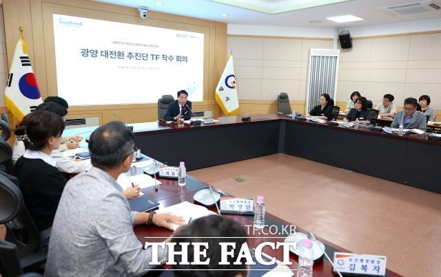 광양시가 민선9기 광양의 미래 성장동력 확보를 위한 대형 핵심사업 6개를 선정하고, 전담 조직을 가동하는 등 본격적인 실행에 들어갔다. /광양시