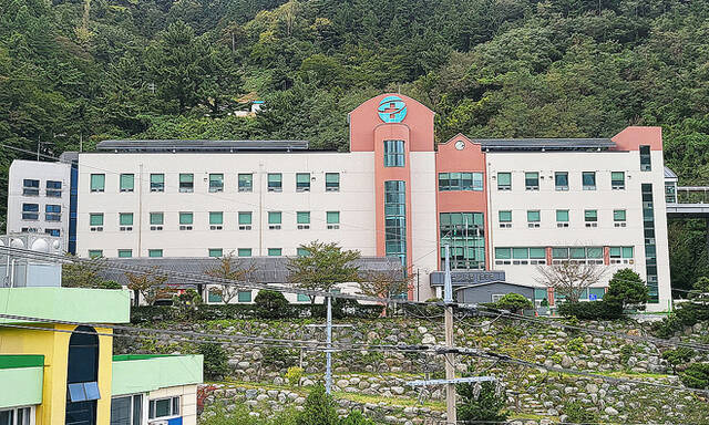 울릉군 보건의료원 전경 /울릉군
