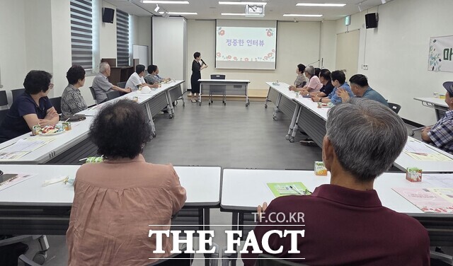 여순10·19트라우마치유센터의 '찾아가는 치유 프로그램'. /여순10·19트라우마치유센터