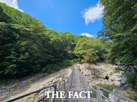  '집중호우 폐쇄' 연인산 용추계곡길 탐방로 9.2km 전 구간 재개통
