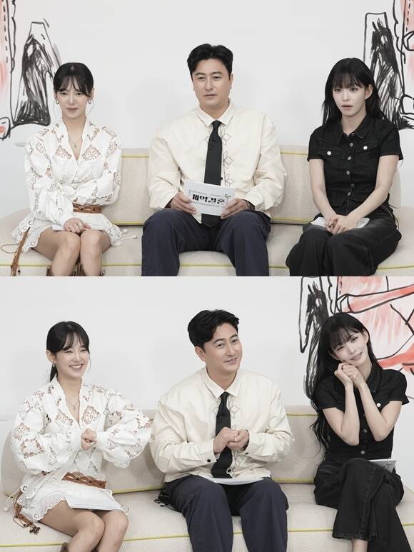 가수 효연, 축구 선수 출신 방송인 안정환, 프로미스나인 이채영(왼쪽부터)이 KBS Joy·MBC 에브리원 새 예능프로그램 '계약결혼' MC를 맡는다. /KBS Joy, MBC에브리원