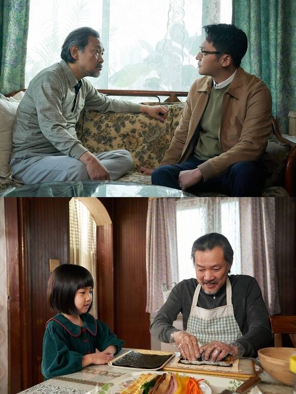 배우 정진영이 숏드라마 '아버지의 집밥'이 극장에서 개봉한 것을 두고