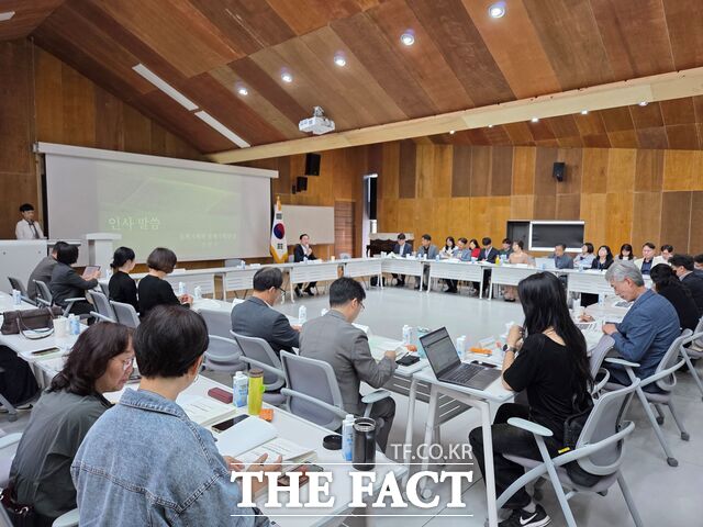 11일 한국문화연수원에서 충남도교육청의 '2026년 하반기 학교지원센터 배움자리'가 열리고 있다. /충남도교육청