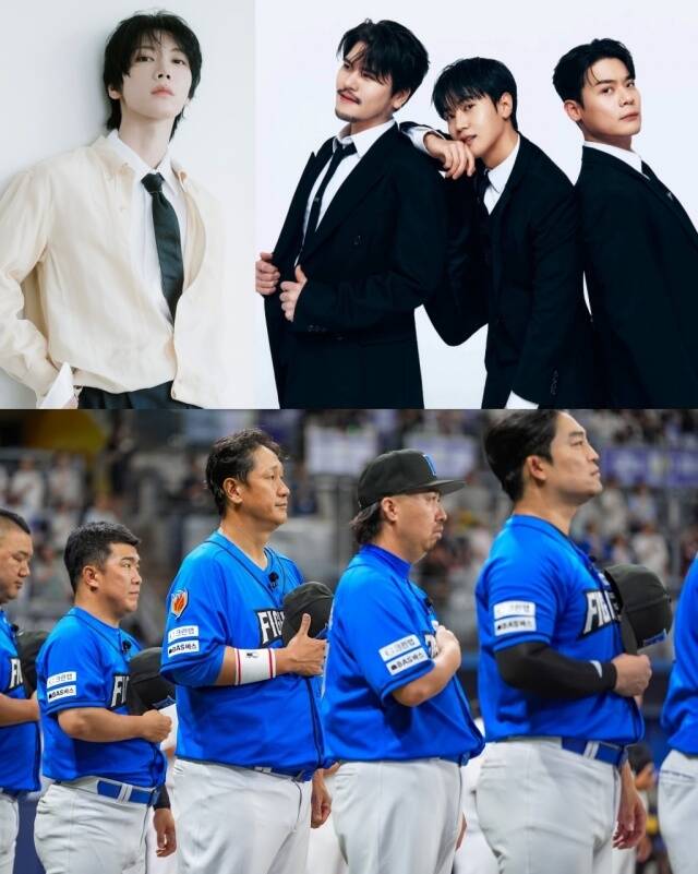 SBS Plus '특집 불꽃야구 생중계'가 이번에는 부산고를 상대하는 가운데 NCT 텐과 라포엠 등이 현장을 찾아 분위기를 끌어올릴 예정이다. /SBS Plus