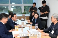  박홍근 기획예산처 장관 기장군 방문…도시철도 확충·보건소 이전 지원 요청