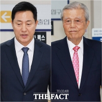  오세훈 서울시장 재판에 증인으로 서는 김종인 전 비상대책위원장 [TF사진관]