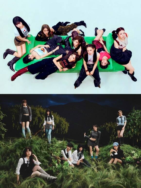 그룹 니쥬가 한국 첫 미니 앨범 'Sour Grapes' 티저 이미지를 공개했다./JYP엔터테인먼트