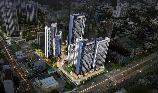 금호건설이 경기도 수원시 장안구 파장동 212-5번지 일원에서 추진 중인 '파장1구역 주택재건축정비사업'의 시공사로 선정됐다. /금호건설