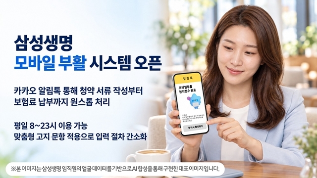 삼성생명은 보험료 연체로 효력이 상실(해지)된 보험 계약의 부활 청약을 스마트폰으로 처리할 수 있는 '모바일 부활 시스템'을 열었다. /삼성생명