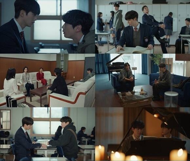 tvN 드라마 '포핸즈'는 피아노 연주에 재능을 가진 두 소년의 브로맨스를 그리는 작품이다. 우정과 갈등을 넘나드는 다채로운 전개로 시청자에게 즐거움을 선사하고 있다. /tvN