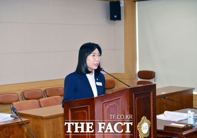 박정숙 광양시의회 의원이 학교폭력에 대한 경각심을 고취하고 촘촘한 예방 체계를 구축해야 한다고 주장했다. /광양시의회