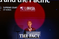  환영사 하는 조희대 대법원장 [포토]