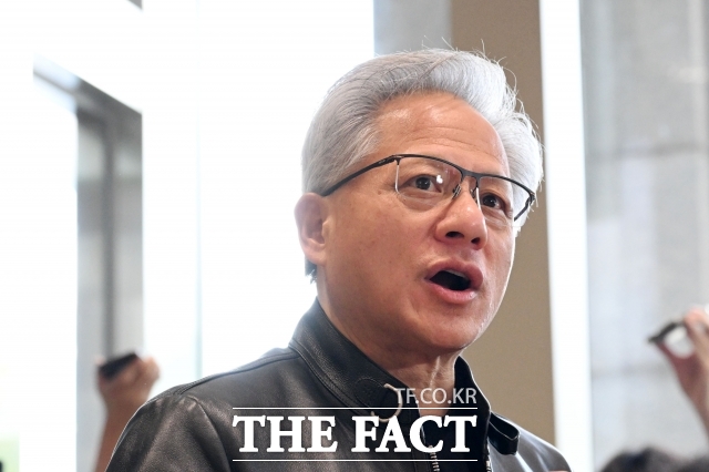 젠슨 황 엔비디아 최고경영자(CEO)가 지난 6월 한국을 찾았다. /서예원 기자