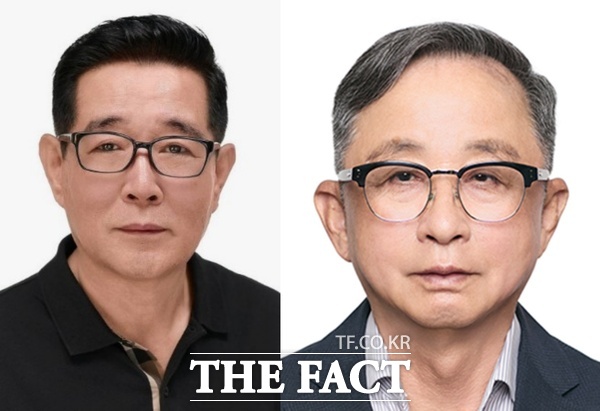 금산군 제35회 군민대상 수상자에 선정된 민병권(왼쪽) 씨와 김보균(오른쪽) 씨. /금산군