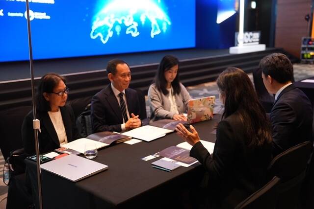 건설공제조합이 지난 15일부터 17일까지 열린 글로벌 인프라 협력 콘퍼런스(GICC) 2026에 참가해 주요 해외 발주처·관계기관과 교류했다. /건설공제조합