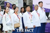  [아시안게임] 북한, 일본 개최 아시안게임 첫 출전…개회식 8번째 입장