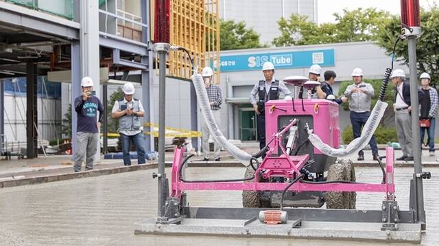 GS건설이 건설로봇과 AI 기술을 실제 현장에 적용하기 전 성능과 운영 가능성을 검증하는 공간을 마련했다. /GS건설