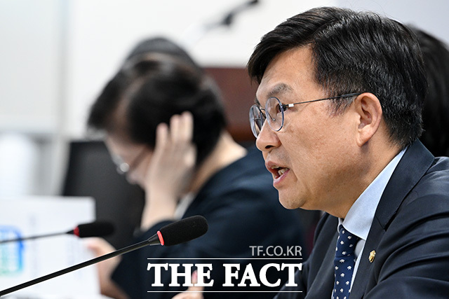 토론회 참석해 인사말 하는 남인순 국회부의장(가운데).