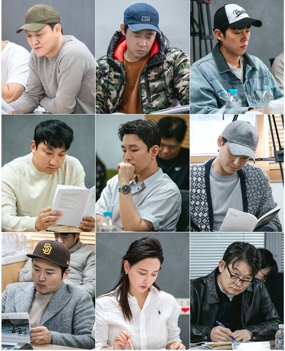KBS2 새 대하드라마 '문무' 제작진이 주연 배우들의 모습이 담긴 대본 리딩 현장과 제작기 영상을 공개했다. /KBS2