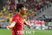  '나 손흥민이야' 추가골에 기뻐하는 손흥민 [포토]