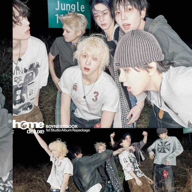 그룹 보이넥스트도어가 28일 리패키지 'HOME: DELUXE'를 발표했다. 'HOME: DELUXE'에는 신곡 'ANIMAL'을 포함해 총 14개 트랙이 수록됐다./KOZ엔터테인먼트