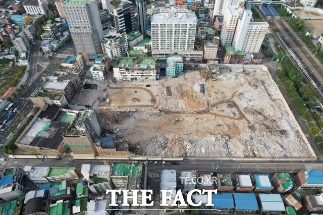 군포10구역 철거 현장. /군포시